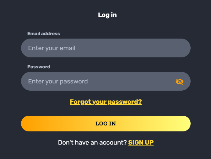 RocketPlay Login